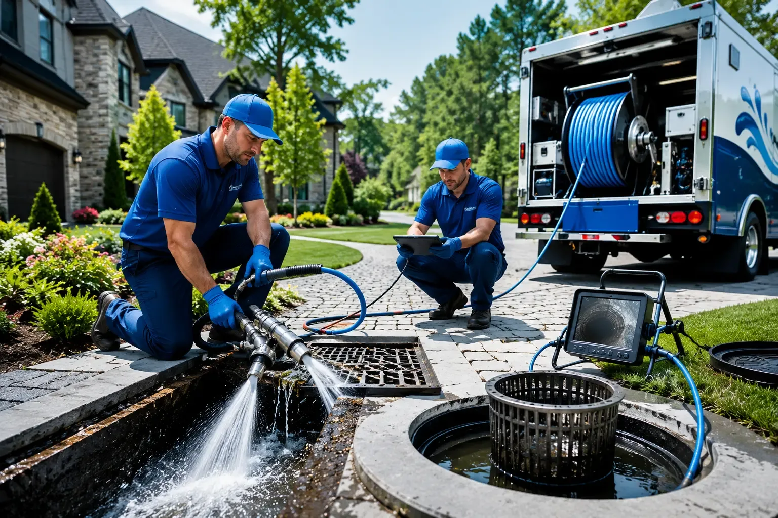 Local outdoor drain cleaning professionals in Laverne, OK